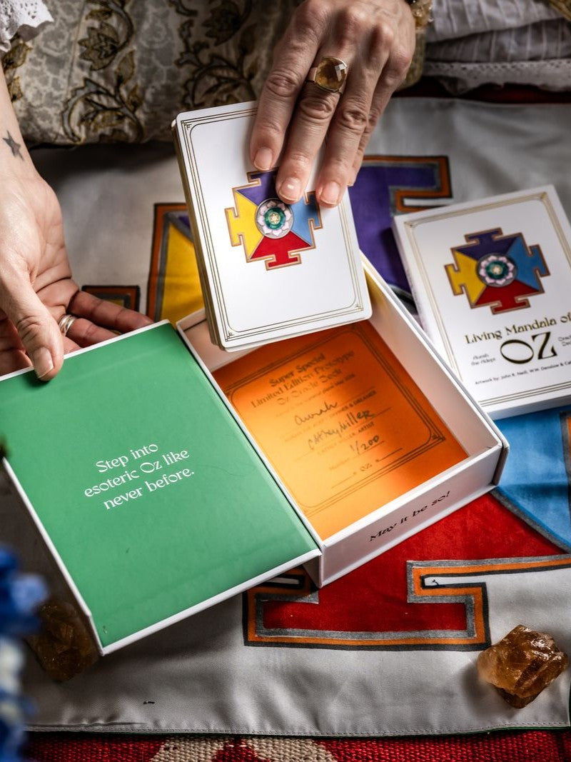 ⚡⚡⚡LIMITED EDITION - Signed and numbered artist prototype oracle deck, box and booklet - SHIPS IMMEDIATELY⚡⚡⚡