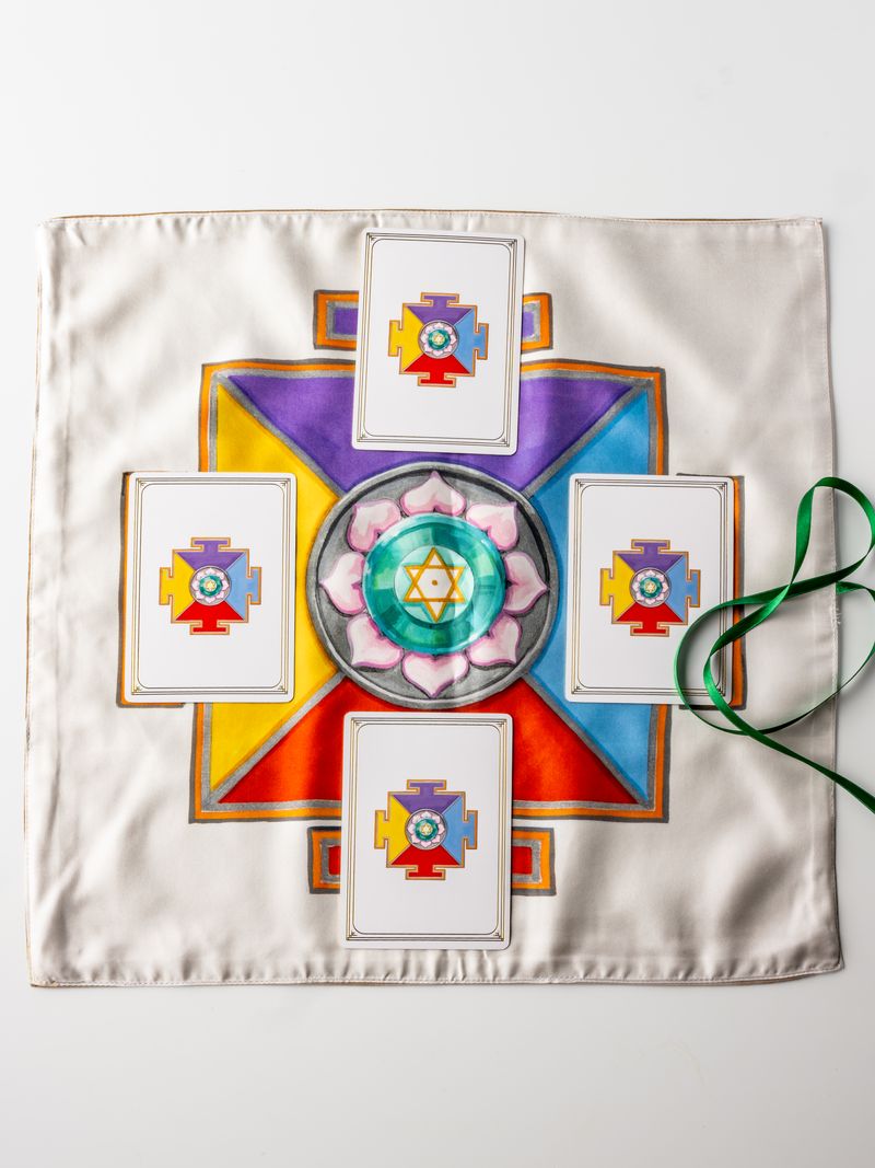 PRE-SALE - Living Mandala of Oz silk casting cloth - SHIPS IN NOVEMBER 2026